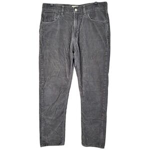 Patagonia Mens Corduroy Pants 33x32 Dark Brown 100% Organic Cotton Casual